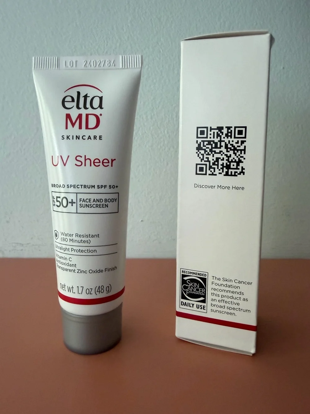 EltaMD UV Sheer Sunscreen NIB full size 1.7 oz